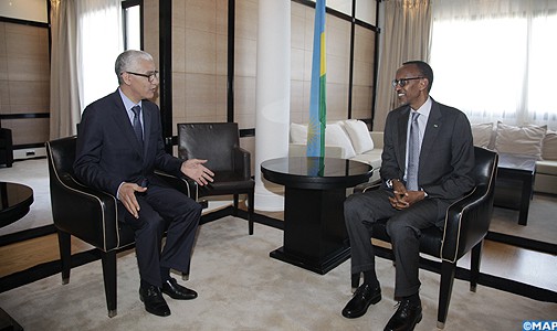 رئيس جمهورية روندا يستقبل رئيس مجلس النواب