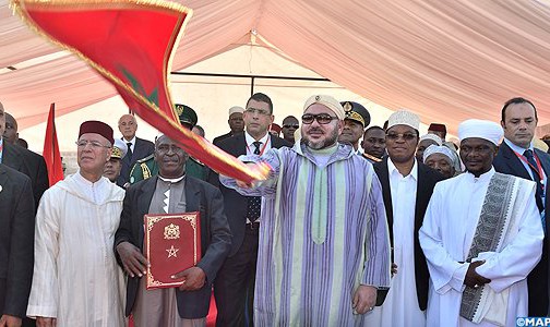 جلالة الملك يعطي انطلاقة أشغال بناء مسجد جديد بدار السلام بتنزانيا
