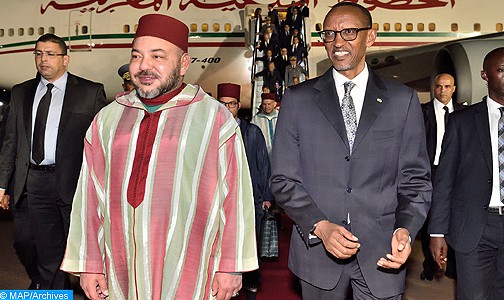 الرئيس الرواندي يشيد بريادة جلالة الملك ودوره لفائدة السلام والاستقرار والتنمية في إفريقيا