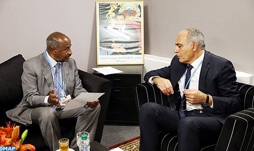 انتظارات القارة الإفريقية في قمة المناخ في صلب مباحثات السيد مزوار مع وزير الخارجية الإرتيري