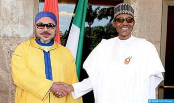 البيان المشترك الصادر في أعقاب الزيارة الرسمية التي قام بها صاحب الجلالة الملك محمد السادس لجمهورية نيجيريا الفيدرالية