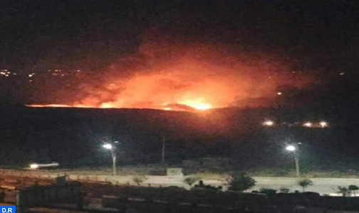 سلسلة انفجارات تهز مطار المزة العسكري غرب دمشق