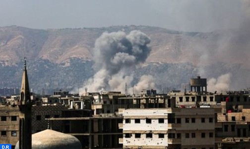 انفجار “ضخم” بالقرب من مطار دمشق