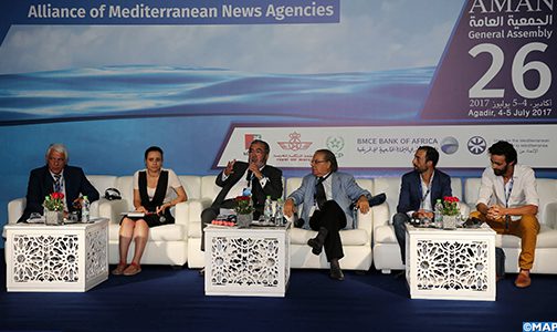 انطلاق أشغال الدورة ال 26 للجمعية العامة لرابطة وكالات أنباء البحر الأبيض المتوسط في أكادير