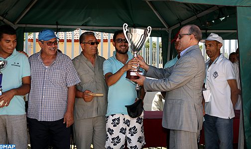 تتويج نادي سطاد المغربي بلقب “كأس الحسن الثاني للكرة الحديدية” في نسختها ال50 بإفران