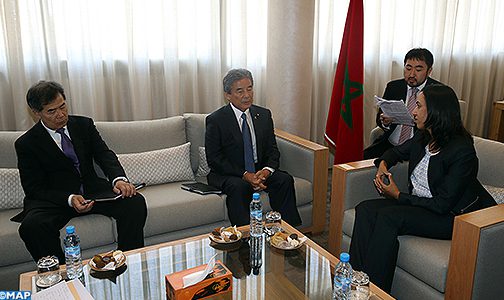 تعزيز التعاون في مجال الصيد البحري محور مباحثات السيدة بوعيدة مع رئيس جمعية الصداقة البرلمانية اليابانية المغربية