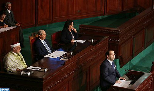 مجلس نواب الشعب التونسي يمنح الثقة للحكومة الجديدة