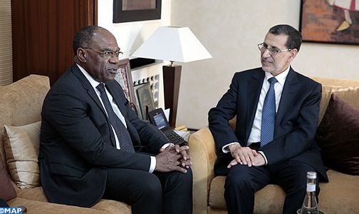 رئيس الحكومة يتباحث بالرباط مع نائب الوزير الأول، وزير الشؤون الخارجية والاندماج الإفريقي لجمهورية الكونغو الديمقراطية
