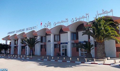 مطار الحسن الأول بالعيون…ارتفاع حركة النقل الجوي بنسبة 10.15 في المائة خلال السبعة أشهر الأولى من سنة 2018