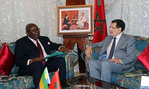 سبل تعزيز العلاقات بين المغرب والغابون في مختلف الميادين ضمن مباحثات السيد العثماني مع نائب الرئيس الغابوني