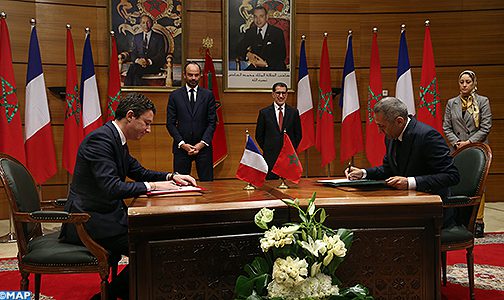 الاجتماع المغربي- الفرنسي من مستوى عال .. التوقيع بالرباط على عدد من اتفاقيات التعاون الثنائي