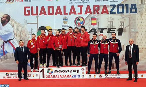 البطولة المفتوحة في رياضة الكراطي بغوادا لاخارا ( الفئة أ ) .. المغرب يفوز بالميدالية الذهبية في صنف ( الكاطا )