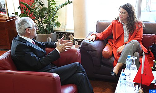 تعزيز التعاون المغربي الكندي محور مباحثات بين السيد عبد الأحد الفاسي الفهري وسفيرة كندا