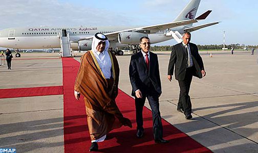 رئيس مجلس الوزراء، وزير الداخلية القطري يحل بالمغرب
