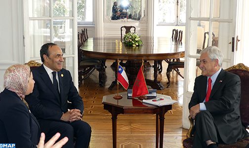 السيد الحبيب المالكي يُستقبل بسانتياغيو من قبل الرئيس الشيلي المنتخب سيباستيان بينيرا