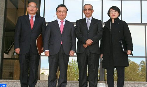 التعاون القضائي بين المملكة المغربية وجمهورية كوريا محور مباحثات السيد فارس مع السفير الكوري