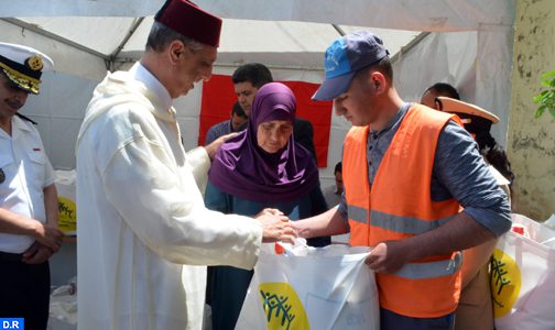 حوالي 48 ألف مستفيد من عملية الدعم الغذائي (رمضان 1439 هـ) بإقليم الحسيمة