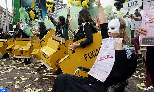 مسيرات احتجاجية ببوينوس أيريس ضد قرار الحكومة طلب خط ائتماني من صندوق النقد الدولي