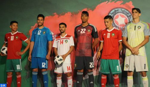 الجامعة الملكية المغربية لكرة القدم تقدم رسميا قميص المنتخب المغربي لمونديال روسيا 2018