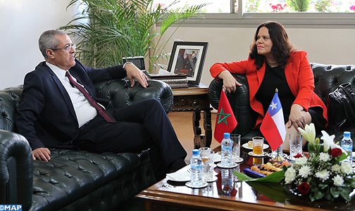 السيد بنعبد القادر يبحث مع رئيسة مجلس النواب الشيلي سبل تعزيز التعاون بين البلدين