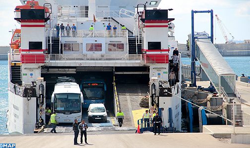 انطلاق عملية مرحبا 2018 في “ظروف جيدة” بميناء طنجة المتوسط للمسافرين