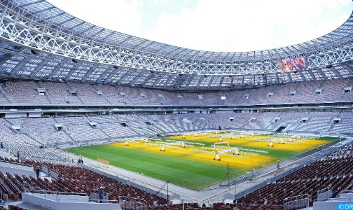 ملعب لوجنيكي بموسكو في أتم الجاهزية لبدء فصل جديد من تاريخ كأس العالم