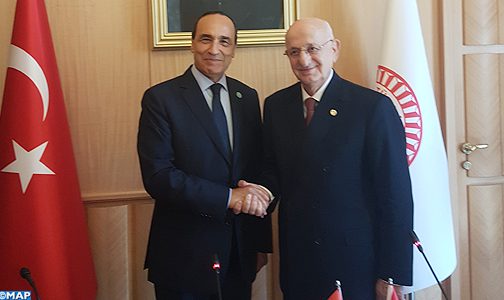 رئيس الجمعية الوطنية الكبرى لجمهورية تركيا يشيد بجودة وعمق العلاقات المغربية التركية