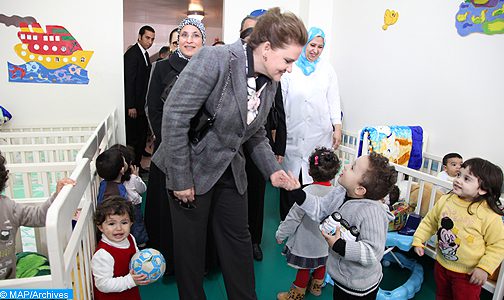 صاحبة السمو الأميرة للا زينب تترأس الجمع العام للعصبة المغربية لحماية الطفولة