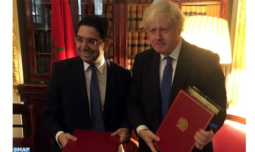 إطلاق الحوار الاستراتيجي بين المغرب والمملكة المتحدة بلندن
