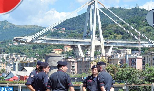 إيطاليا : إعلان حالة طوارئ في جنوة بعد حادث انهيار جسر موراندي