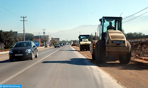 الأضرار المسجلة على الطريق الوطنية رقم 9 الرابطة بين زاكورة وورززات لا صلة لها بجودة الأشغال المنجزة مؤخرا بهذه الطريق