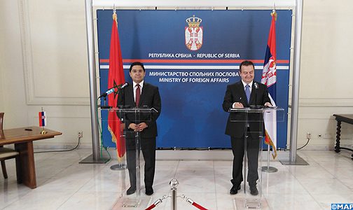 إرادة مشتركة للمغرب وصربيا لتكثيف العلاقات الثنائية ودعم أواصرها أكثر فأكثر (بيان مشترك)