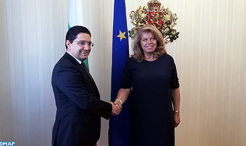 نائبة رئيس بلغاريا تستقبل السيد ناصر بوريطة