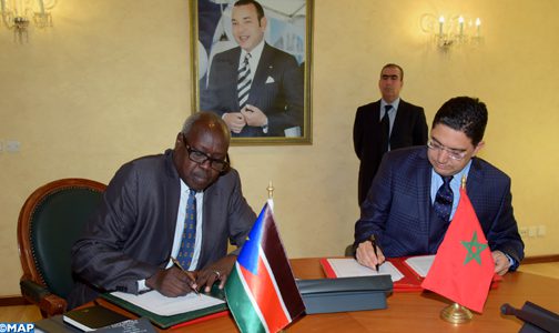 المغرب وجنوب السودان يؤكدان عزمهما على إعطاء دينامية جديدة لعلاقاتهما الثنائية