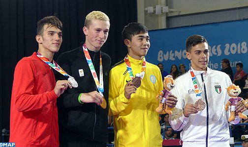 لاعب الكراطي ياسين السكوري يهدي المغرب سادس ميدالية في الألعاب الأولمبية للشباب ببوينوس أيريس