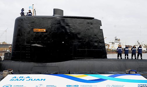 الأرجنتين .. الغواصة “سان خوان” تعرضت ل “انفجار داخلي” قبل غرقها جنوب الأطلسي قبل أزيد من عام (وزير الدفاع)