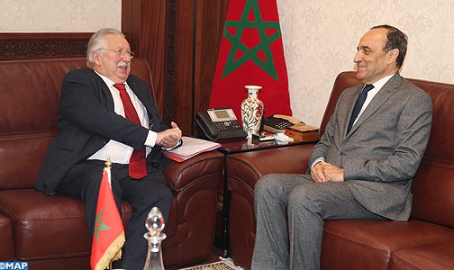 مباحثات مغربية بلجيكية بالرباط لبحث سبل تعزيز روابط التعاون بين البلدين والارتقاء بها في كافة المجالات