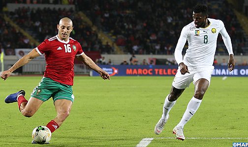 تصفيات كأس إفريقيا للأمم 2019 (المجموعة الثانية – الجولة الخامسة): المنتخب المغربي يفوز بميدانه على نظيره الكاميروني بهدفين للاشيء وينتزع صدارة المجموعة