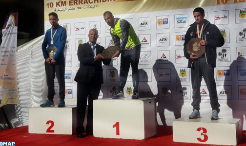 توفيق العلام وحجيبة حسناوي يتوجان بالنسخة السابعة لسباق تافيلالت الدولي لمسافة 10 كيلومترات