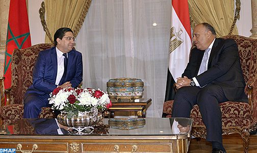 المغرب ومصر يؤكدان إرادتهما المشتركة في العمل سويا على تعزيز علاقاتهما الثنائية في شتى المجالات