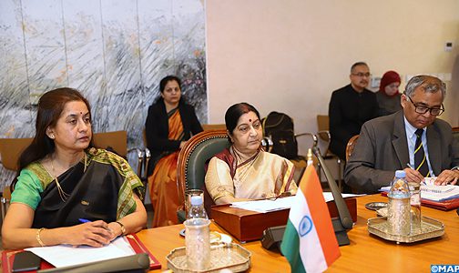 الهند تولي أهمية خاصة للشراكة التي تجمعها مع المغرب (وزيرة الشؤون الخارجية الهندية)