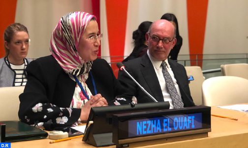 السيدة نزهة الوافي تبرز، في نيويورك، إنجازات المغرب في مجال التكيف مع تغير المناخ