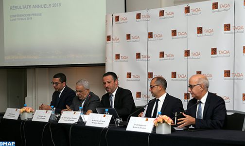 ارتفاع النتيجة الصافية لحصة مجموعة طاقة المغرب بنسبة 4ر3 في المائة سنة 2018