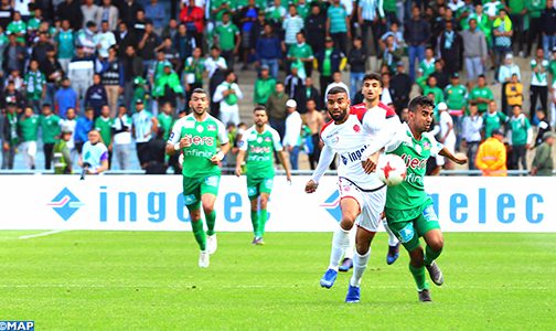 البطولة الاحترافية اتصالات المغرب (الدورة ال25): الديربي البيضاوي ال126 ينتهي بالتعادل الايجابي بين الوداد والرجاء (2-2)
