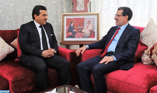 رئیس الحكومة والنائب العام القطري يؤكدان على جودة علاقات الصداقة التي تجمع المملكة المغربیة بدولة قطر
