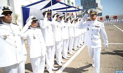 البحرية الملكية المغربية تحتفي بالذكرى الثالثة والستين لتأسيس القوات المسلحة الملكية