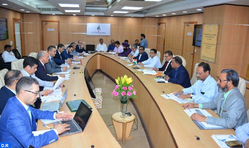 تعزيز التعاون بين المغرب والهند في مجال التكوين المهني محور لقاء عمل للسيد الغراس بمقر وزارة الإلكترونيات الهندية