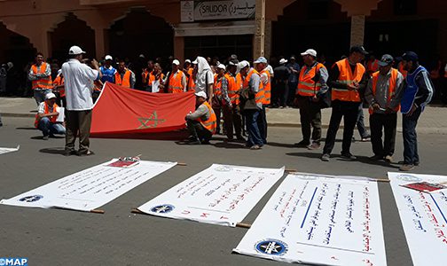 شغيلة جهة درعة-تافيلالت تحتفل باليوم العالمي للعمال
