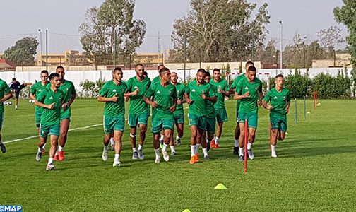 كأس أمم افريقيا 2019.. المنتخب المغربي يجري أول حصة تدريبية له بالقاهرة