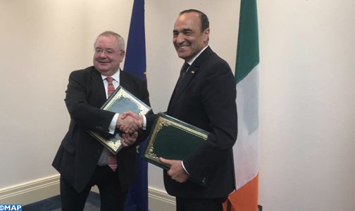 توقيع أول مذكرة تفاهم للتعاون البرلماني بين المغرب وإيرلندا